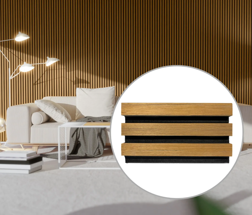 HORI WALL Akustik Dekor Wandpaneele Natural Oak geölt