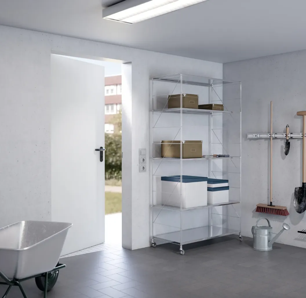 HÖRMANN Brandschutztür T30 H8-5 R9002 Grauweiß