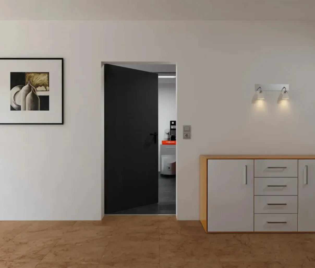 HÖRMANN Brandschutztür T30 H8-5 RAL 7016 Anthrazit