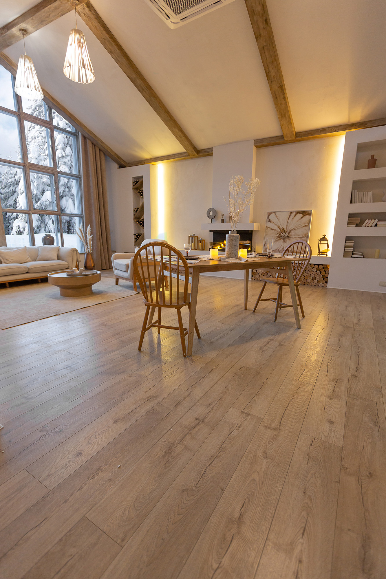 Heller Boden im Wohnbereich