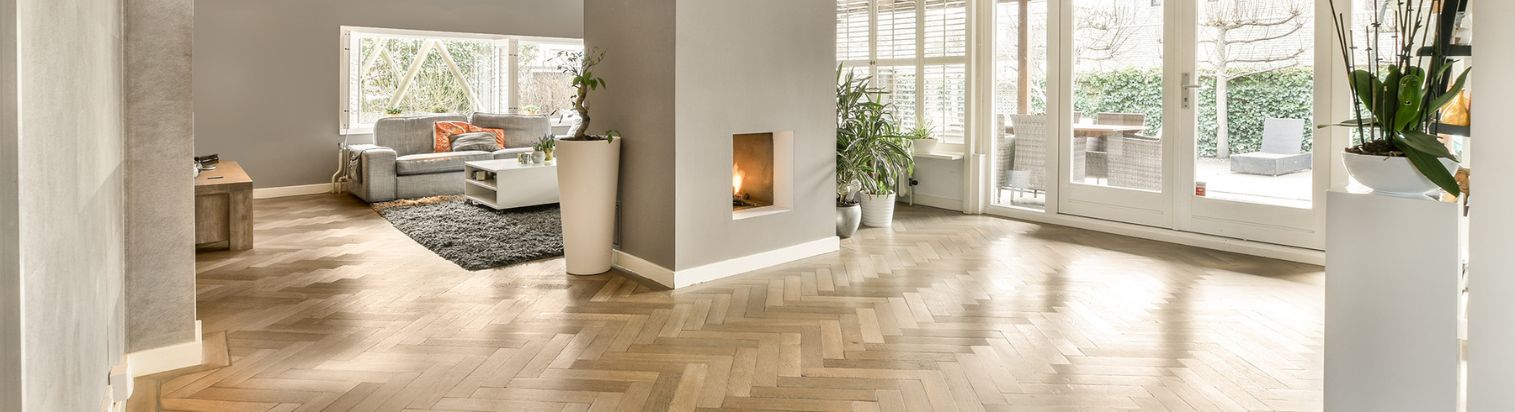 Heller Vinylboden im Wohnbereich