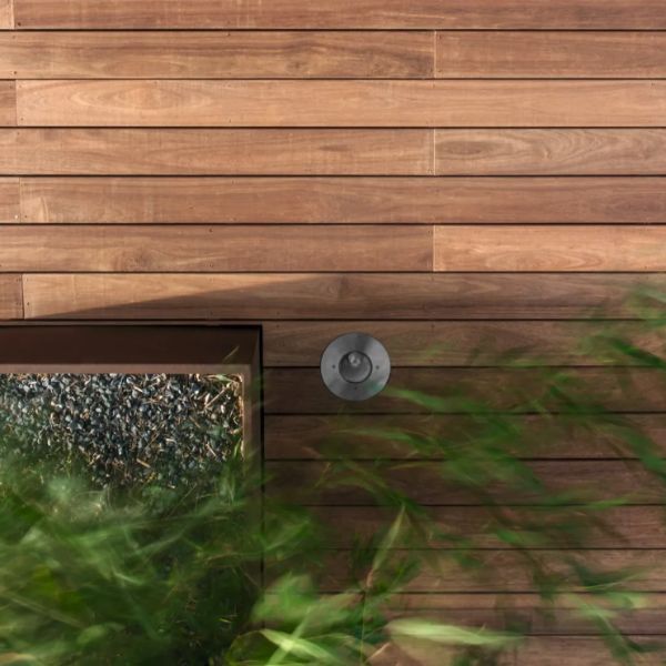 Bangkirai Terrassendielen in braun von oben