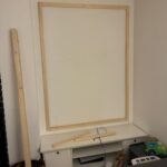 Schwebende Wandpaneele mit LED